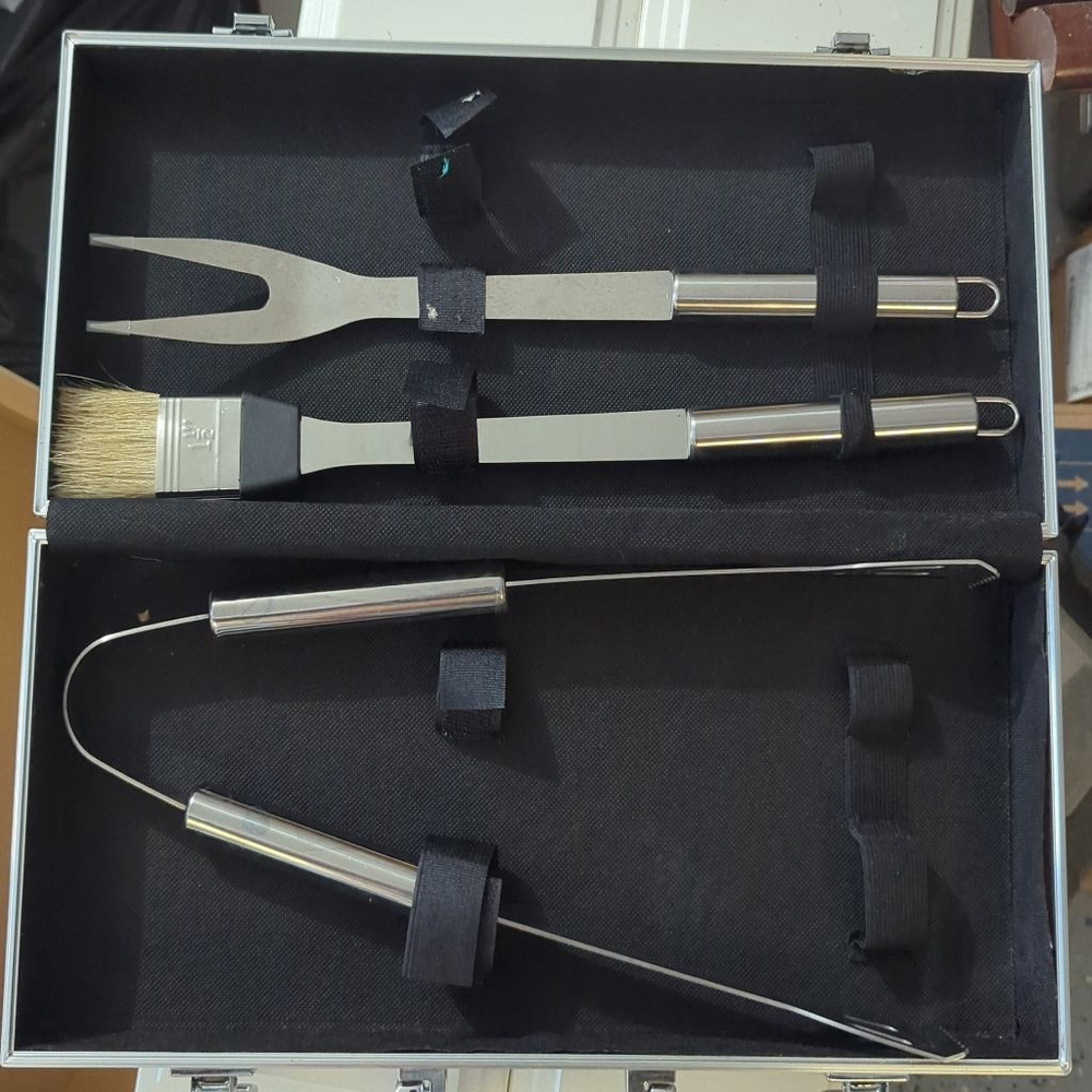 Wind Creek 3 piece stainless steel kitchen set for grill